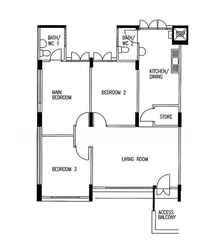 Blk 110 Chong Pang Garden (Yishun), HDB 4 Rooms #585450781